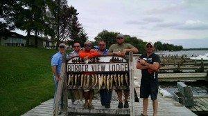 men group fish pay it forward 2014 border view