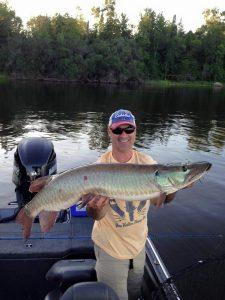 Mitch Miller, Muskie, Sunset Lodge, Lake of the Woods