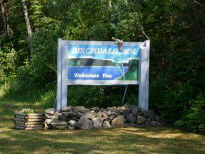 Birchdale sign