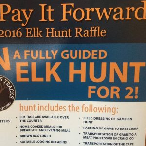Elk Hunt Raffle