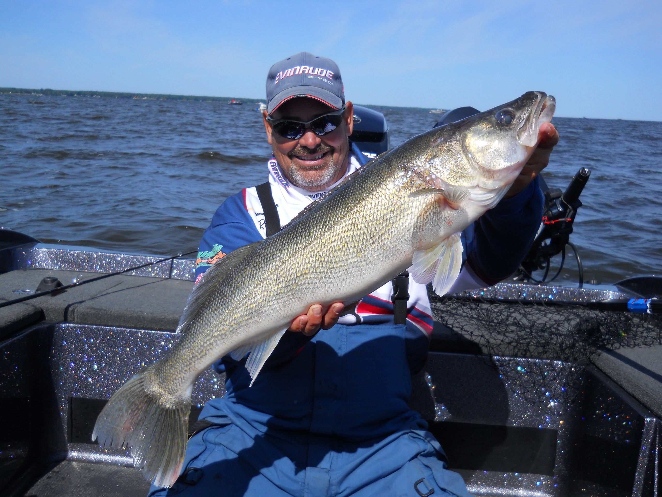 August walleye fishing is excellent and is a great time to catch big fish.
