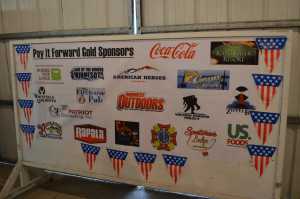 2017 Gold sponsors, Pay it forward