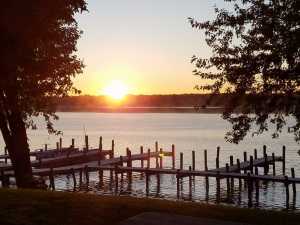 blog Sunrise, Rainy River, Lake of the Woods