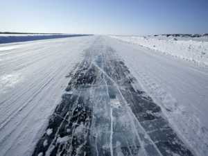 ice road, Lake of the Woods