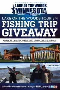 2018 sportshow trip giveaway, Lake of the Woods