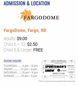 Fargo Sportsman's Show 2018