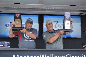 Jon and Ken Hunt, MWC Walleye Tournament Lake of the Woods
