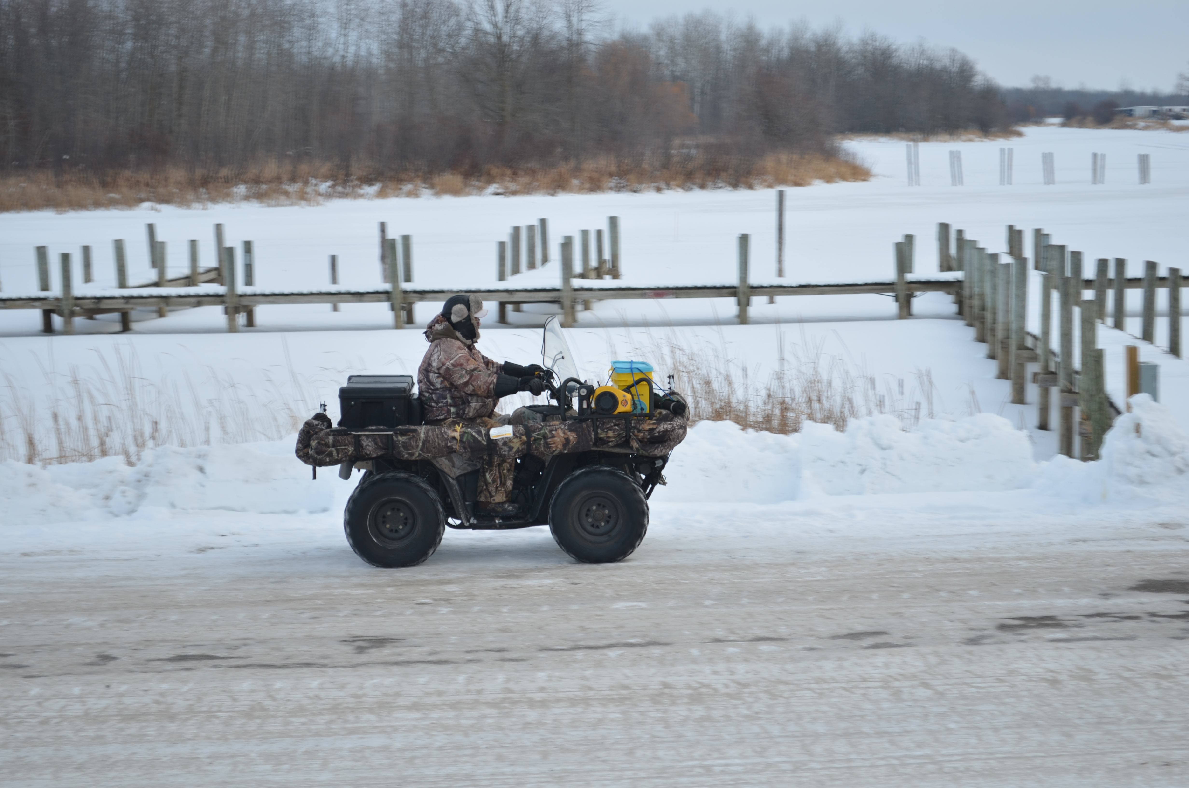 ice fishing accessories for atv