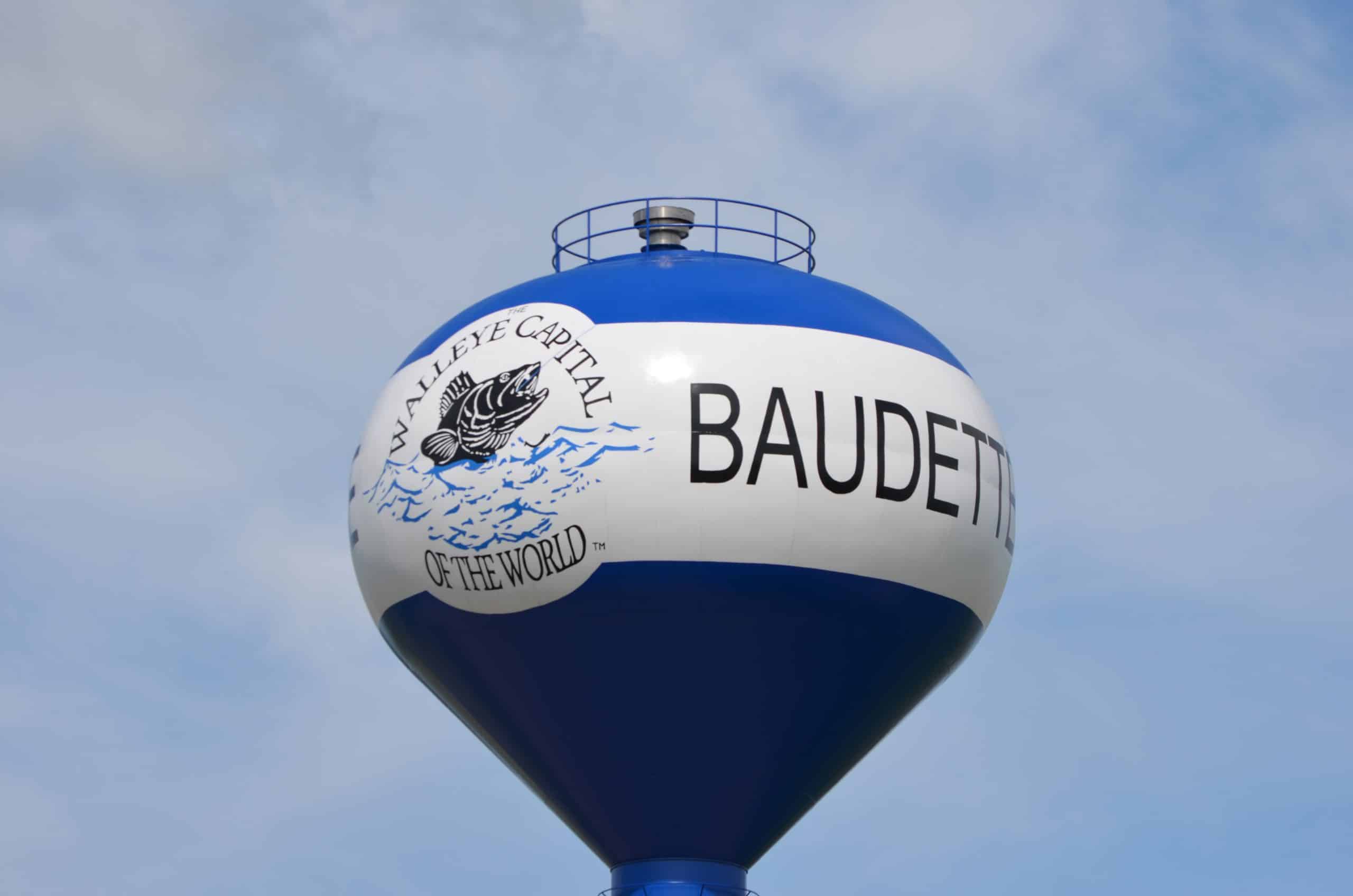 Baudette water tower