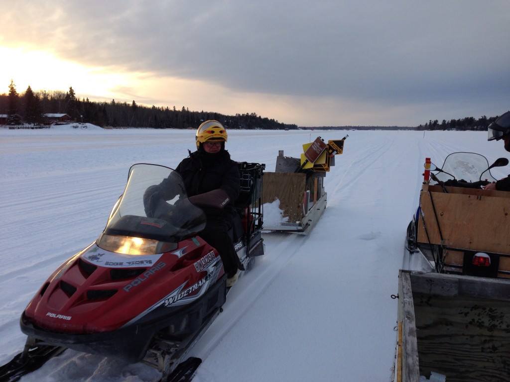 Lake of the Woods Snowmobiling