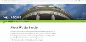 We the People, NW Angle petition