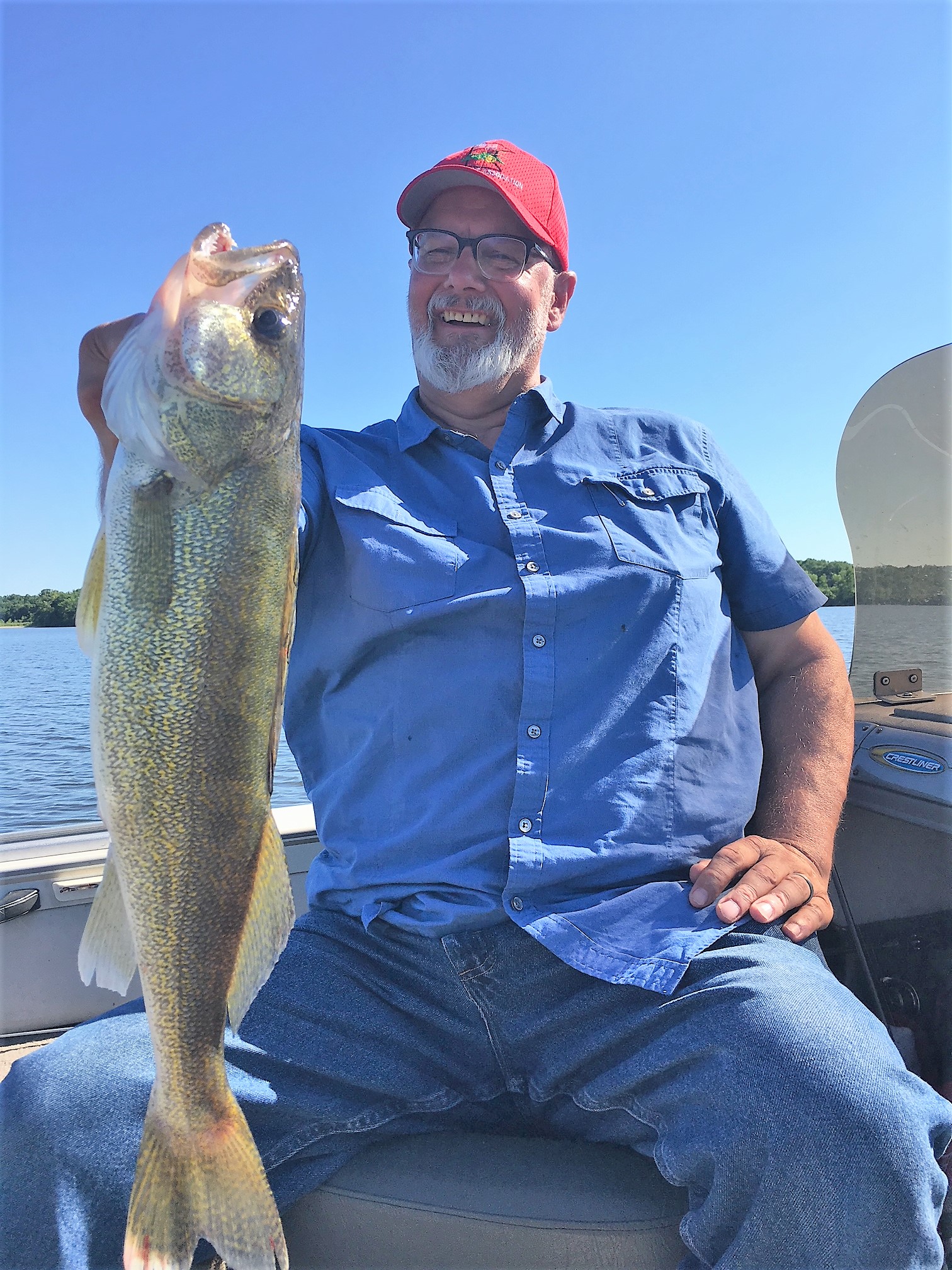 Spinners for walleyes is a successful method to catch more fish