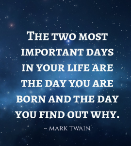 mark twain quotes the two most important days flickr
