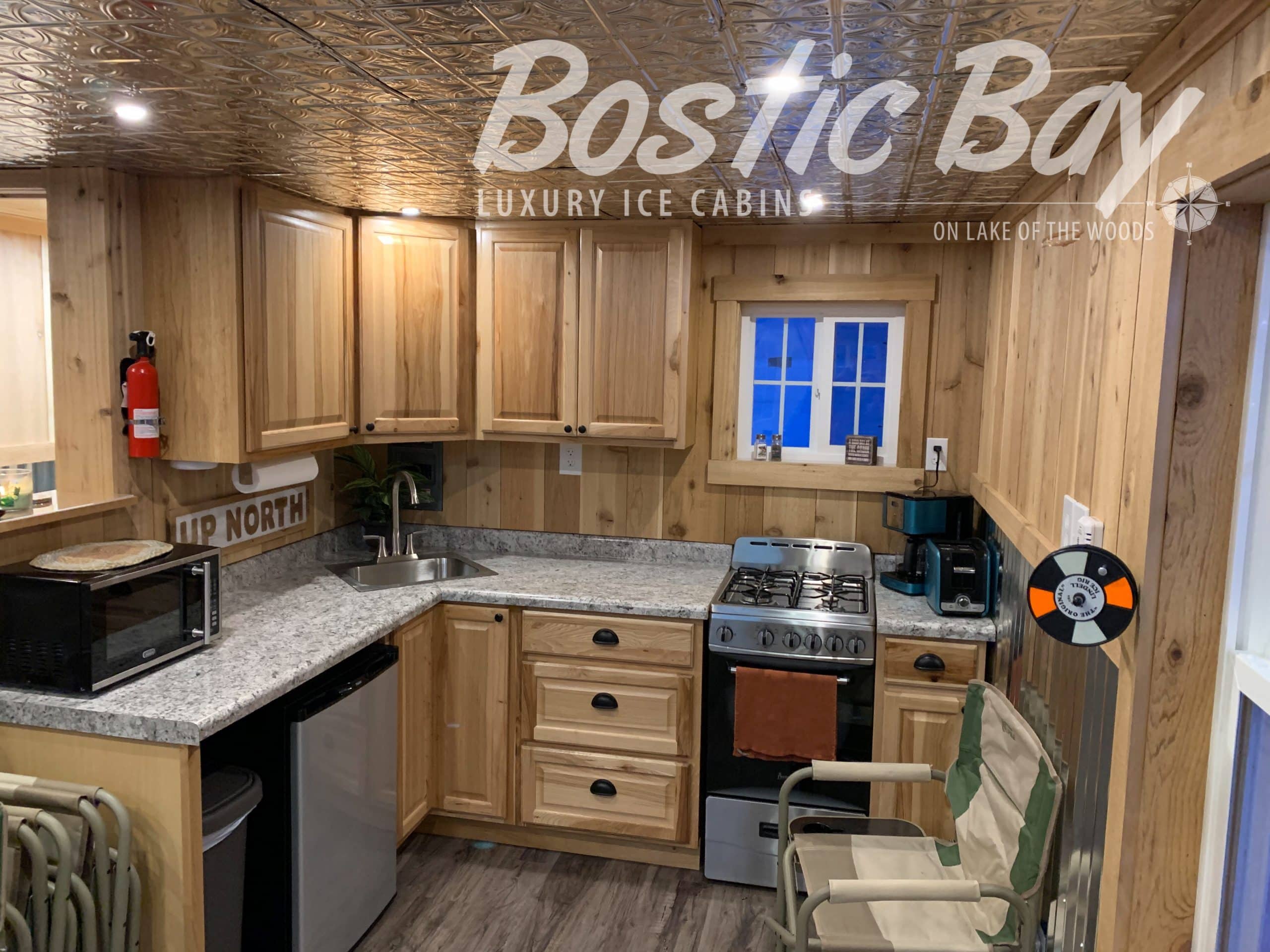 Bostic Bay Luxury Ice Cabins lake of the woods, mn