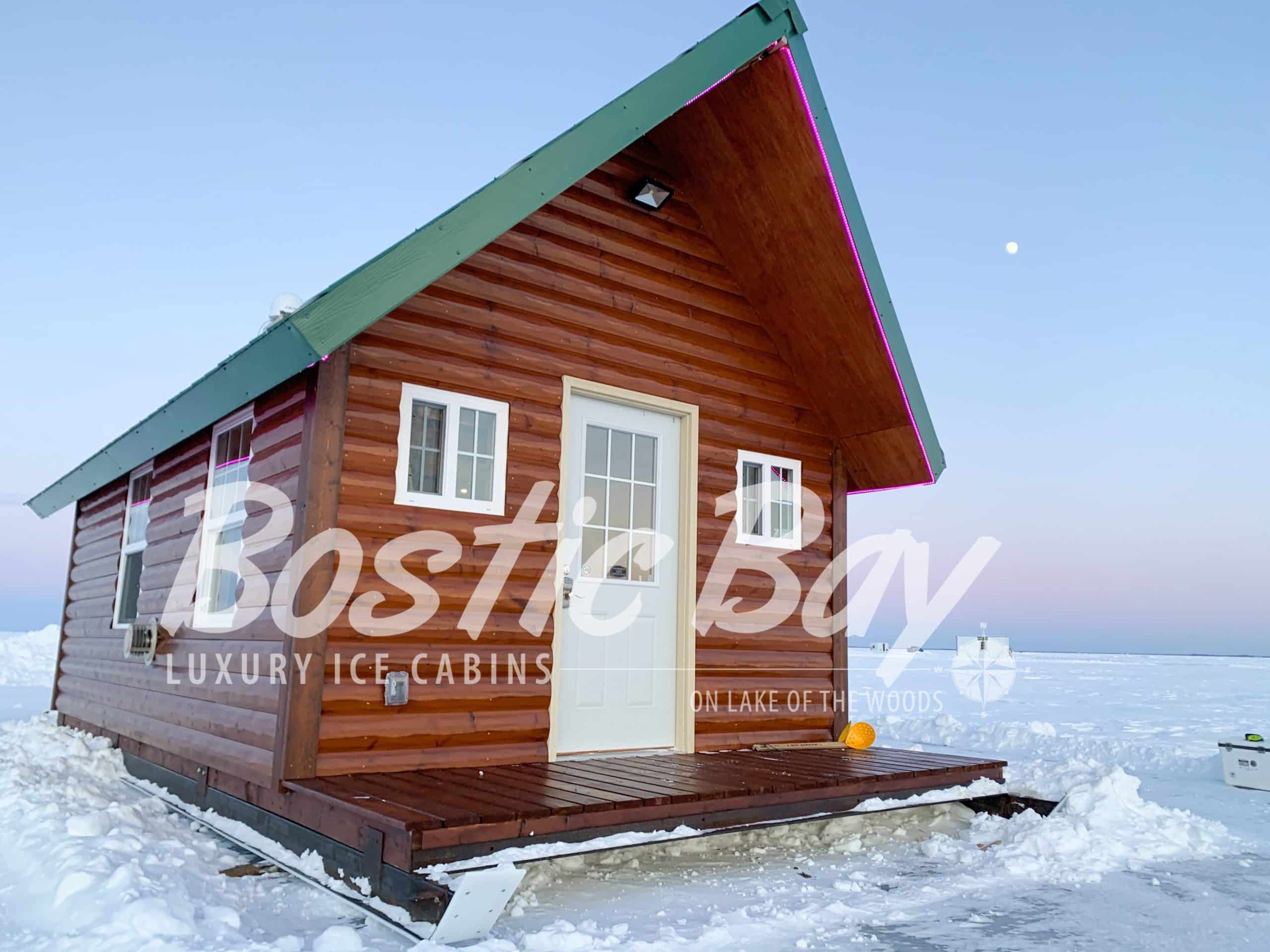 Bostic Bay Luxury Ice Cabins lake of the woods, mn