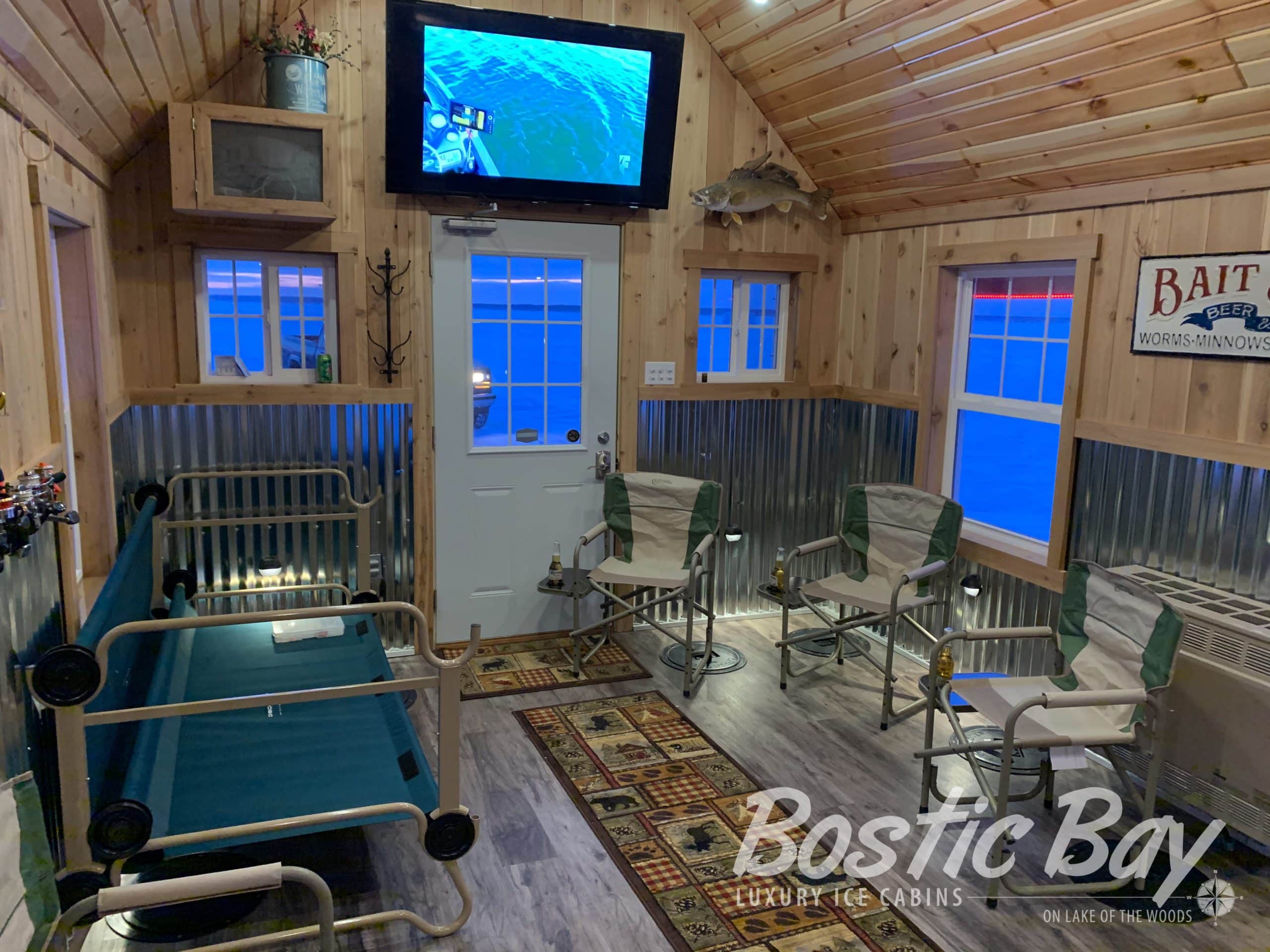 Bostic Bay Luxury Ice Cabins lake of the woods, mn
