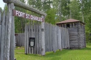 Historical Site of Fort St Charles on Magnussen Island