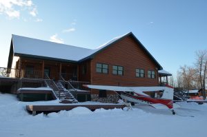 Sunset Lodge, winter, find lodging