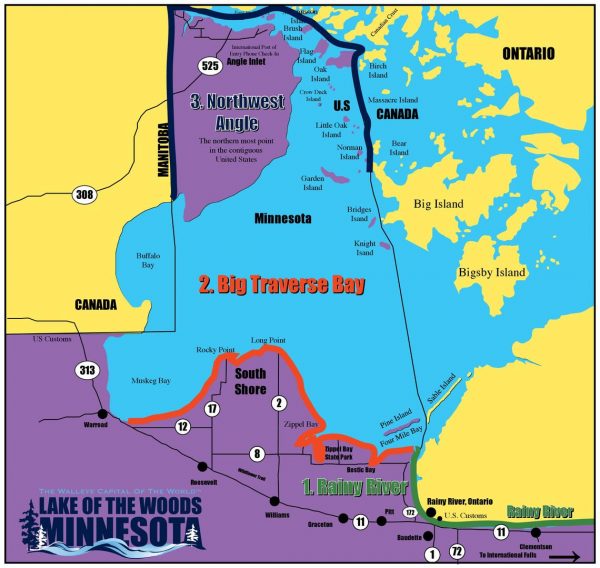 Northwest Angle The Northern Most Part of the Continuous United States