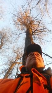 Be aware when in a tree stand