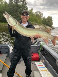 nw angle muskie guided client of jesse sutherland aug 2021