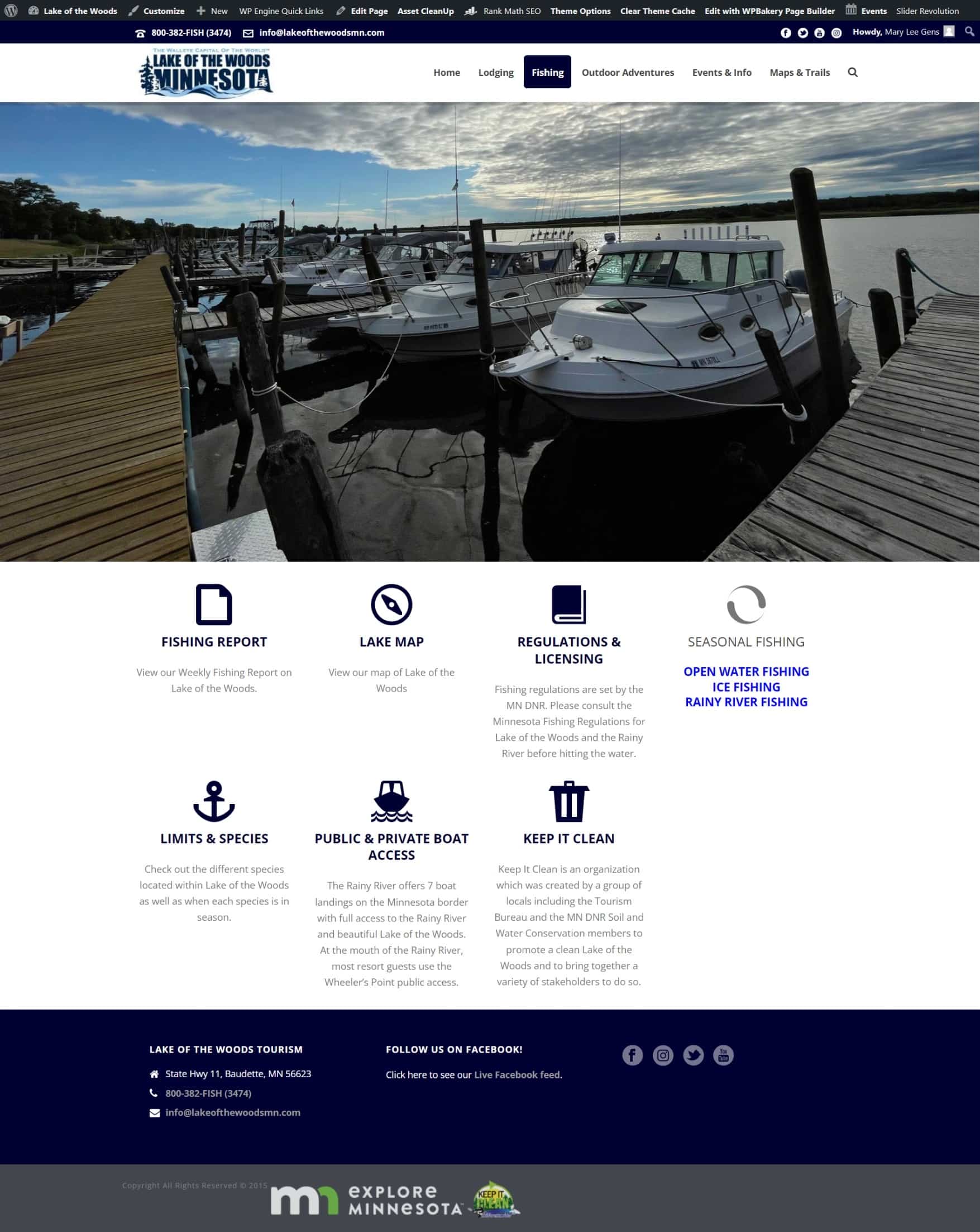 lake of the woods tourism