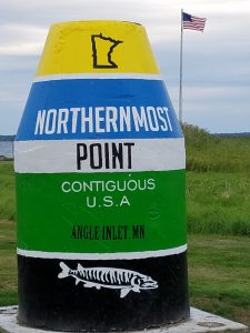 Northernmost Point marker buoy