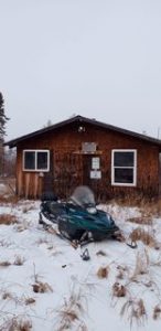 snow shack at pitt