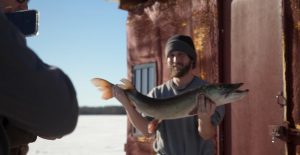 muskie through the ice in documentary