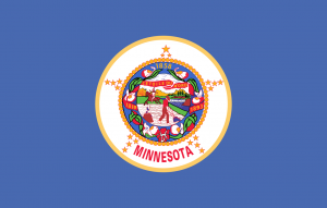 state flag of mn