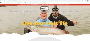 Max Foundation Home Page on website