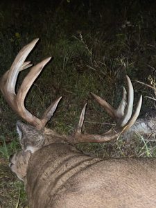 Eli Johnson's big buck, deer hunting