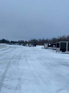 ice fishing