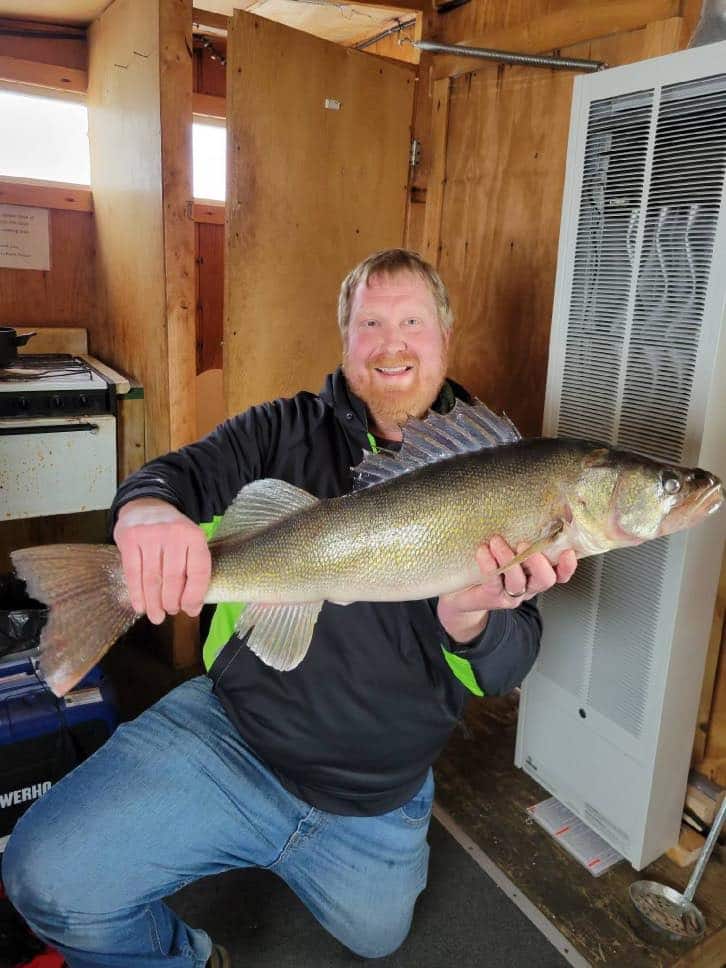 Ice Fishing Lake of the Woods MN
