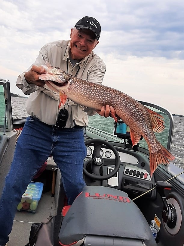 pike Fishing Lake of the Woods, MN