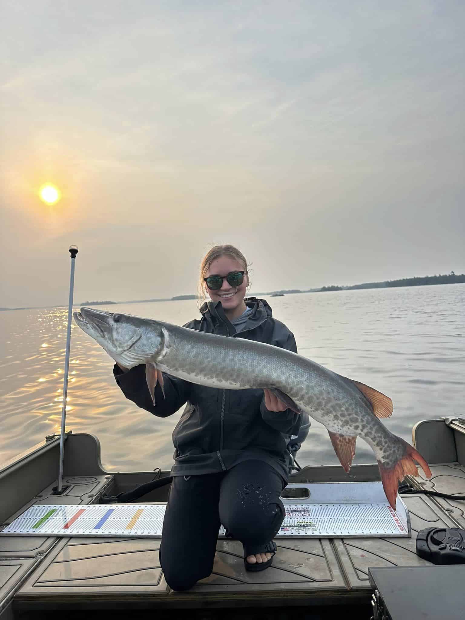 Northwest Angle muskie fishing