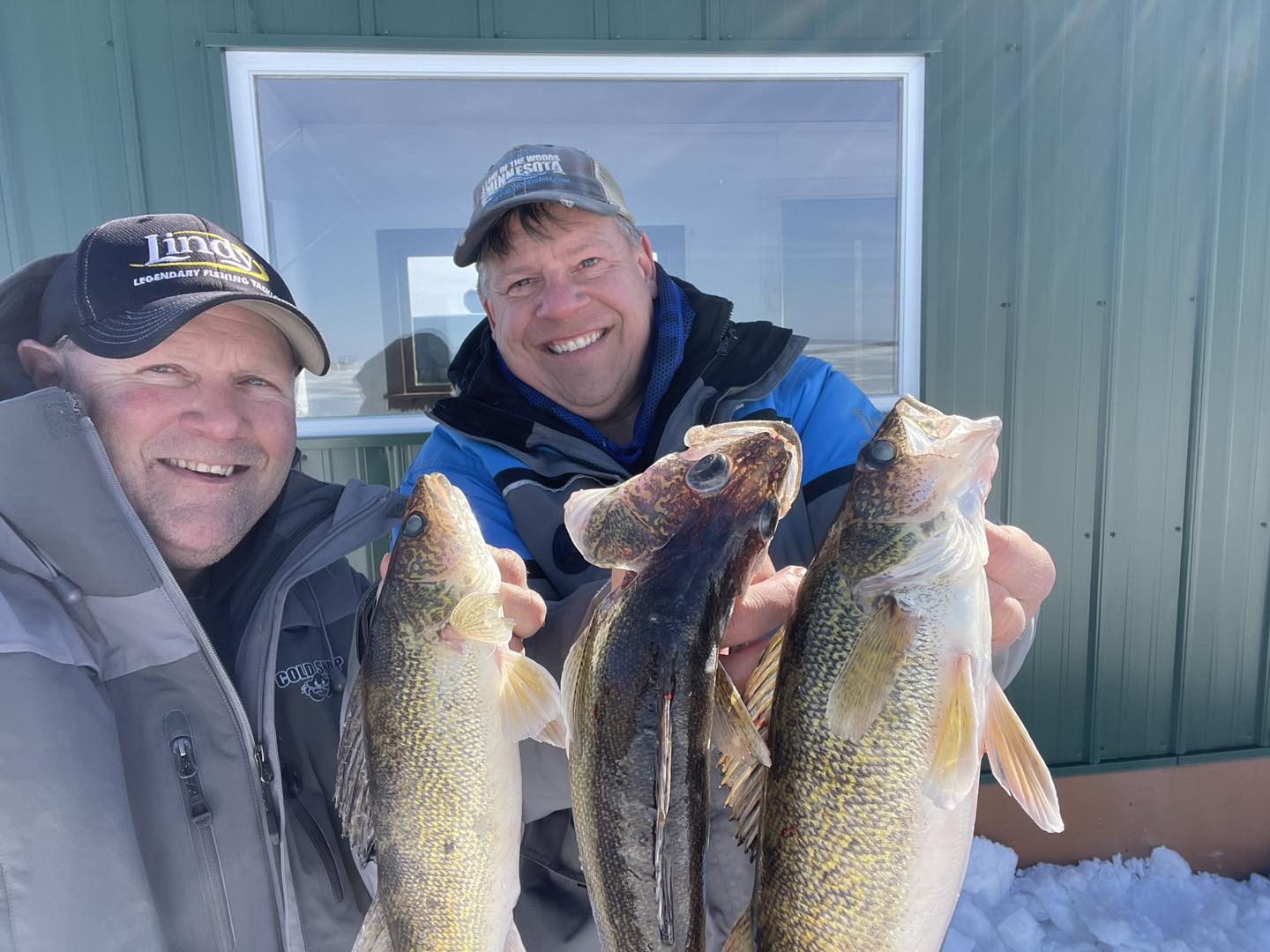Destination Fish walleyes, Jon Thelen and Joe Henry