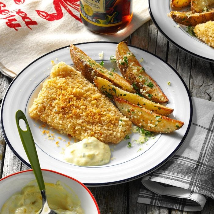 Oven Baked Fish and Chips