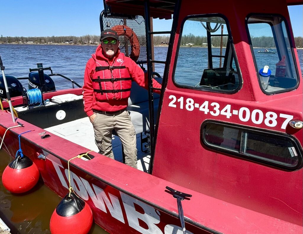 Captain Doug Nelson, Tow Boat US on Lake of the Woods and Rainy River