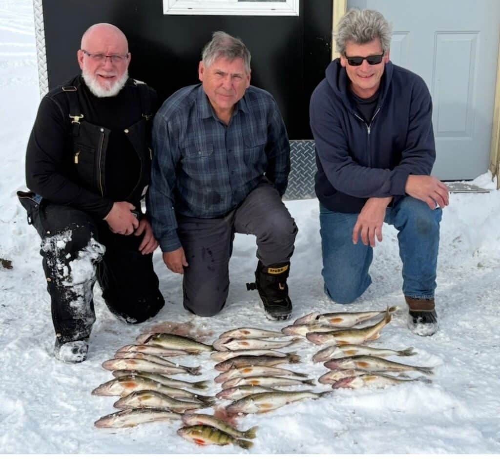 Ice fishing has begun up at Lake of the Woods, Lake of the Woods MN