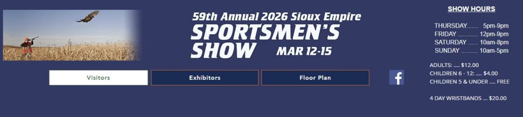 Sioux Valley Sportsmen's show, Lake of the Woods Tourism