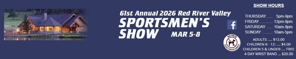 Red River Valley sportsmen's Show in Fargo, ND, Lake of the Woods Tourism