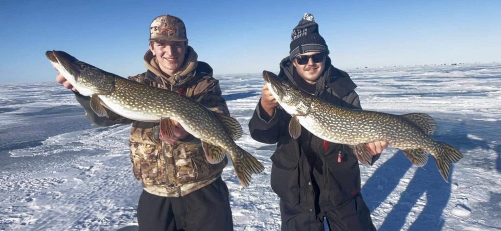 Ice Fishing Lake of the Woods, MN