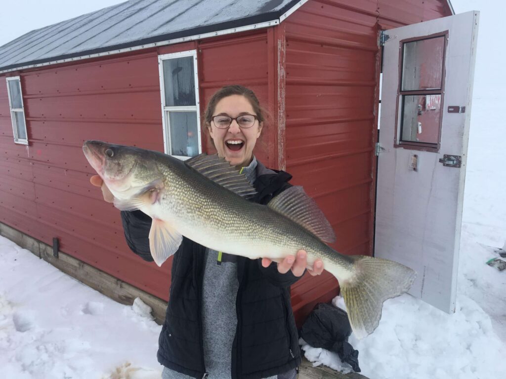 Ice Fishing Lake of the Woods, MN