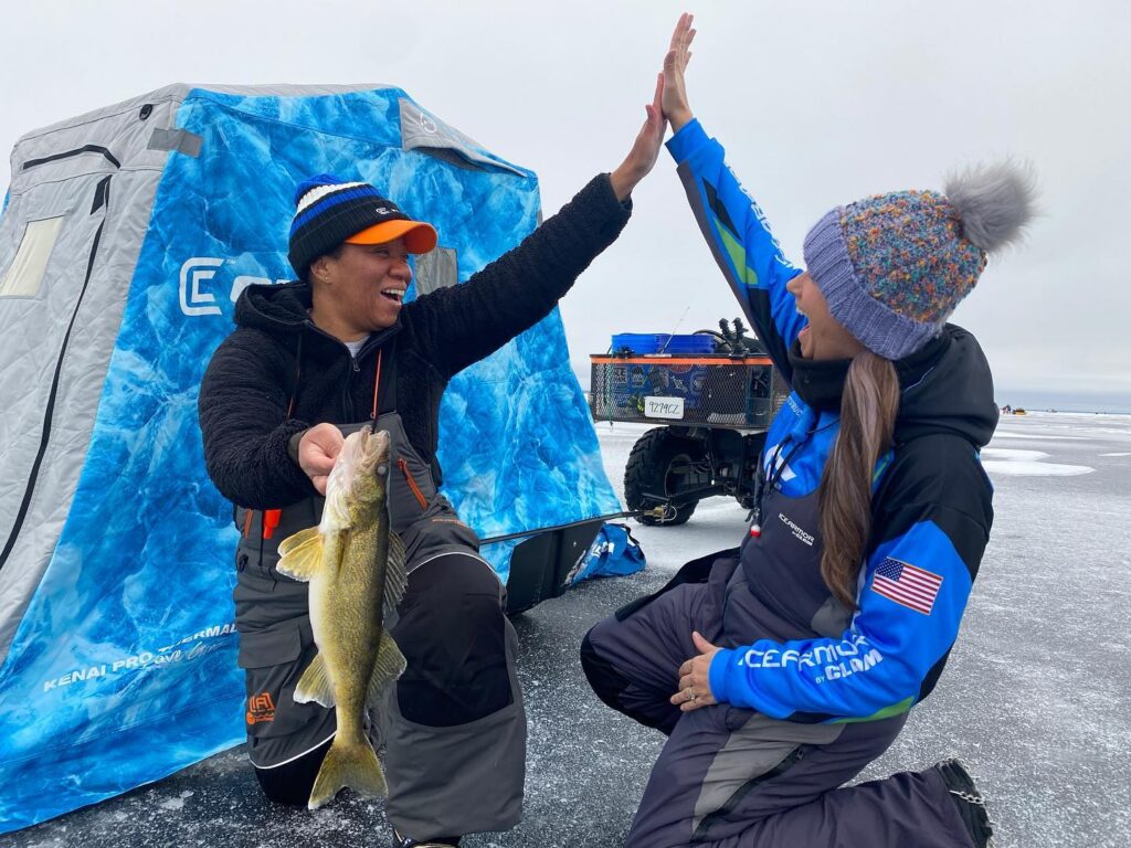 Ice Fishing Lake of the Woods, MN