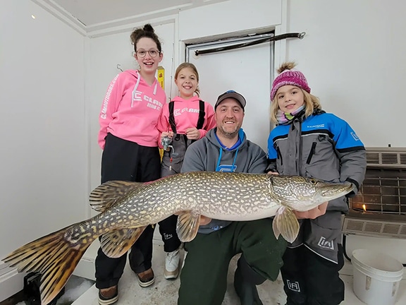 Ice Fishing Lake of the Woods, MN