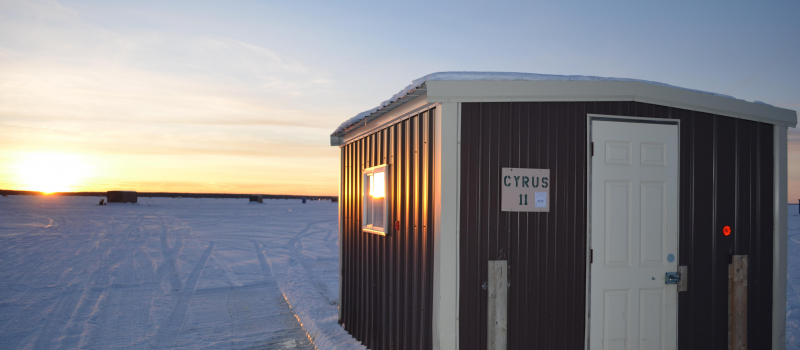 world class ice fishing lake of the woods mn