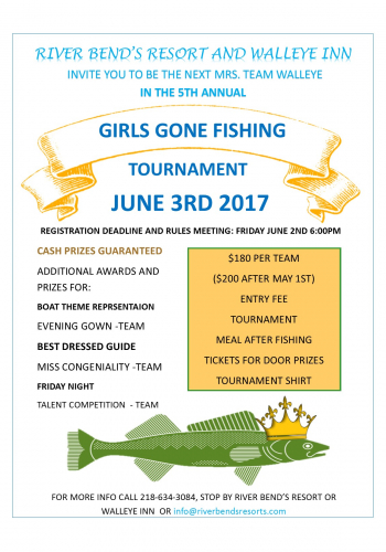 2017 girls gone fishing tournament poster