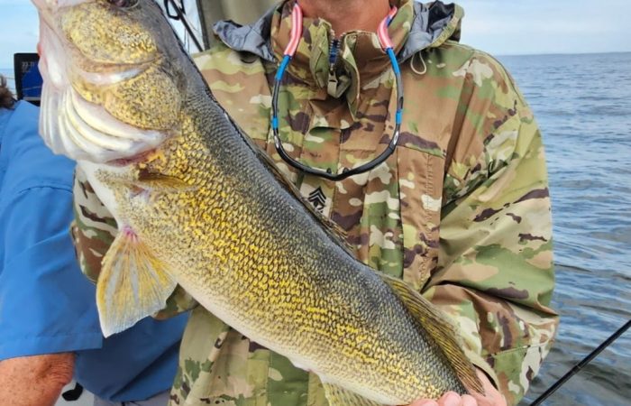Will Hangman, Warriors Never Give Up, big walleye, Pay It Forward 2025 veterans event, Lake of the Woods MN