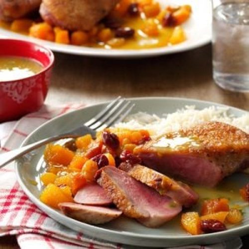 duck breasts with